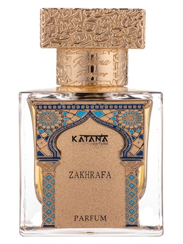 Frasco de Zakhrafa — Katana Parfums