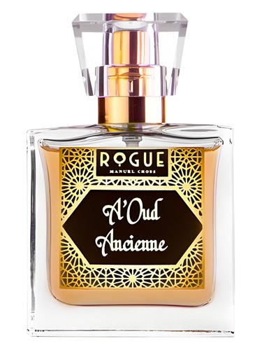 Frasco de A'Oud Ancienne, de Rogue Perfumery