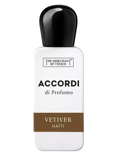 Frasco de Vetiver Haiti, de The Merchant of Venice