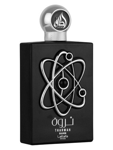 Frasco de Tharwah Silver, de Lattafa Perfumes