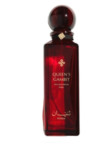 Frasco de Queen's Gambit Eau de Parfum, de Thnyan Riyadh
