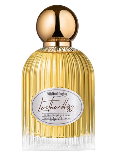 Frasco de Leather Bliss, de Bibliothèque de Parfum