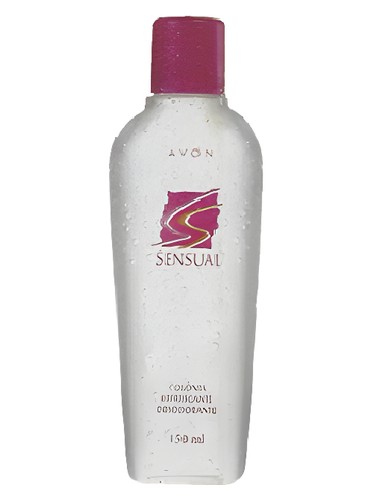 Frasco de Sensual, de Avon
