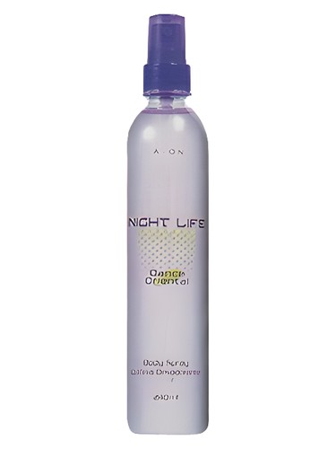 Frasco de Night Life Dance Oriental, de Avon