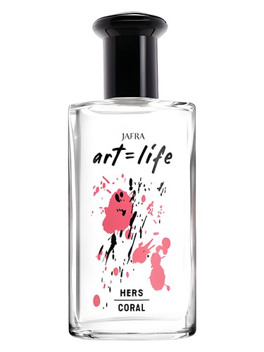 Frasco de Art = Life Hers Coral, de JAFRA