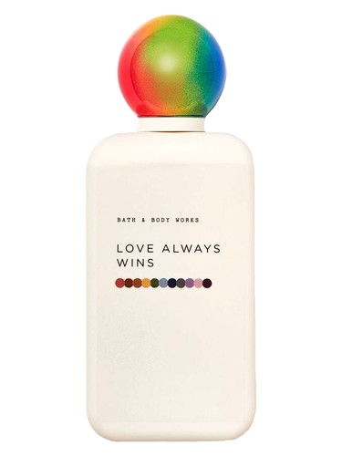 Frasco de Love Always Wins, de Bath & Body Works