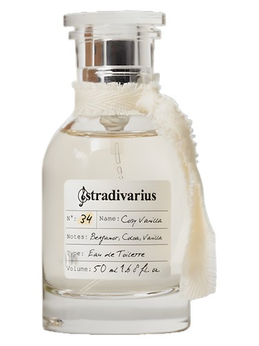 Frasco de N° 34 Cosy Vanilla, de Stradivarius