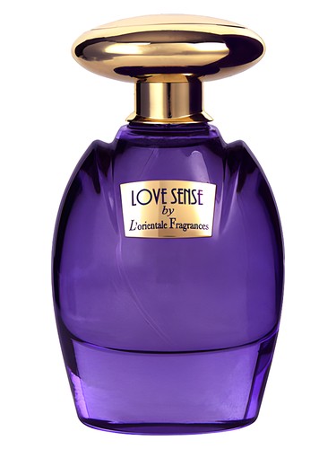 Frasco de Love Sense, de L'Orientale Fragrances