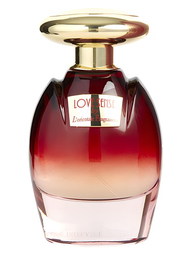 Frasco de Love Sense Red, de L'Orientale Fragrances