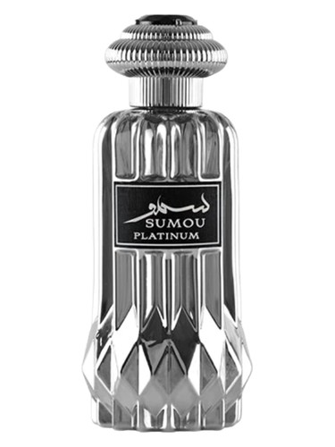 Frasco de Sumou Platinum, de Lattafa Perfumes
