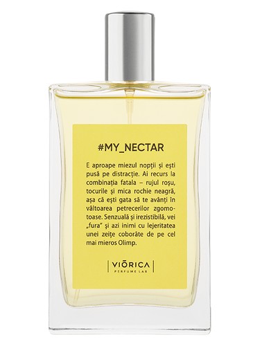 Frasco de #MY-NECTAR, de Viorica Cosmetics
