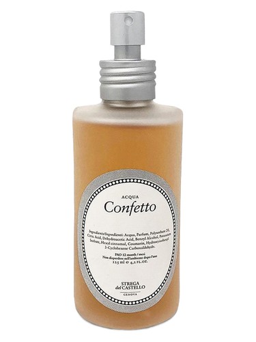 Frasco de Acqua di Confetto, de Strega Del Castello