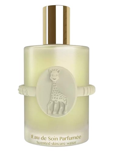 Frasco de La Girafe Eau du Soin, de Parfums Sophie La Girafe