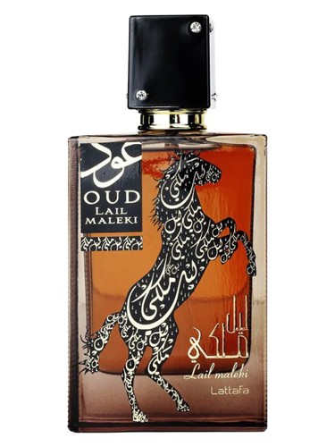 Frasco de Oud Lail Maleki, de Lattafa Perfumes