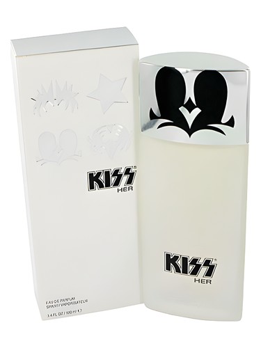 Frasco de Kiss Her, de Kiss Cosmetics