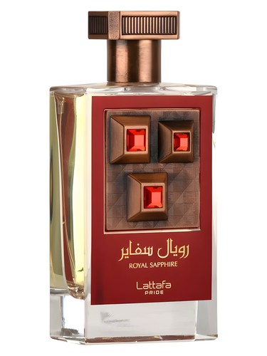 Frasco de Royal Sapphire, de Lattafa Perfumes