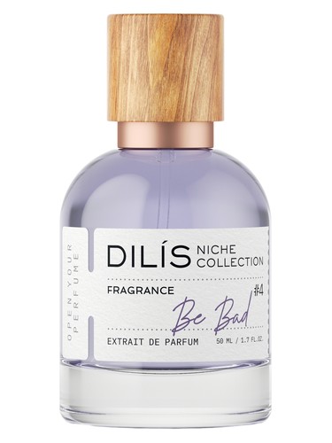 Frasco de #4 Be Bad, de Dilís Parfum