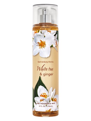Frasco de White Tea and Ginger, de Bath & Body Works