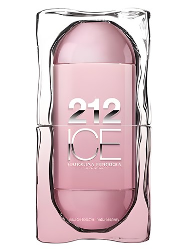 Frasco de 212 Ice, de Carolina Herrera