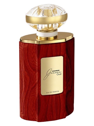Frasco de Junoon Oud, de Al Haramain Perfumes