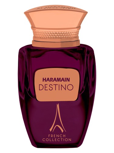 Frasco de Destino, de Al Haramain Perfumes