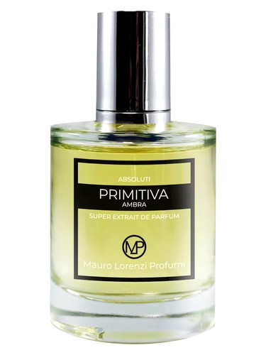 Frasco de Primitiva Ambra, de Mauro Lorenzi Profumi