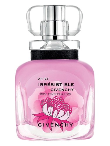 Frasco de Harvest 2009 Very Irresistible Rose Centifolia, de Givenchy