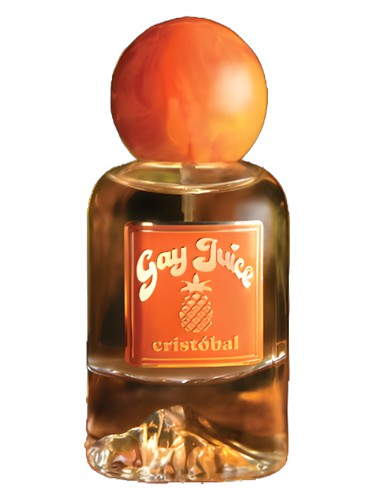 Frasco de Gay Juice, de Cristóbal