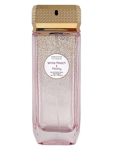 Frasco de White Peach and Peony, de Adrienne Vittadini