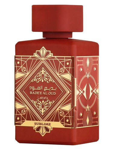 Frasco de Bade'e Al Oud Sublime — Lattafa Perfumes
