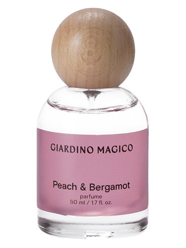 Frasco de Peach & Bergamote, de Giardino Magico
