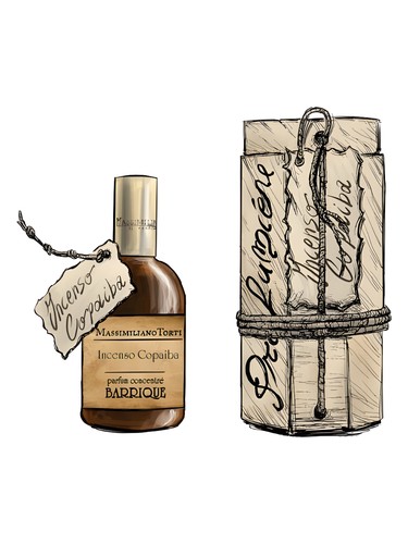 Frasco de Incenso Copaiba, de Il Profumiere