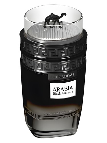 Frasco de Arabia Black Aromato, de Le Chameau