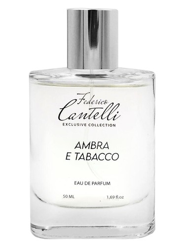 Frasco de Ambra e Tabacco, de Federico Cantelli Exclusive Collection