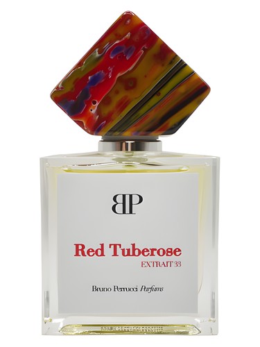 Frasco de Red Tuberose, de Bruno Perrucci Parfums