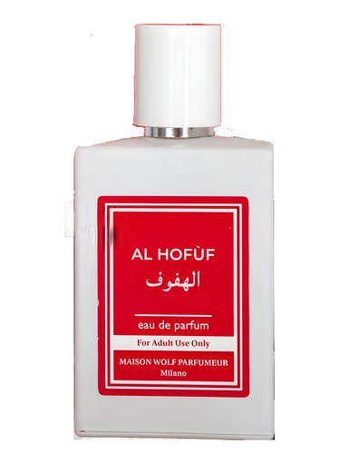 Frasco de Al Hofùf, de Maison Wolf Parfumeur