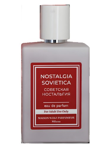 Frasco de Nostalgia Sovietica — Maison Wolf Parfumeur
