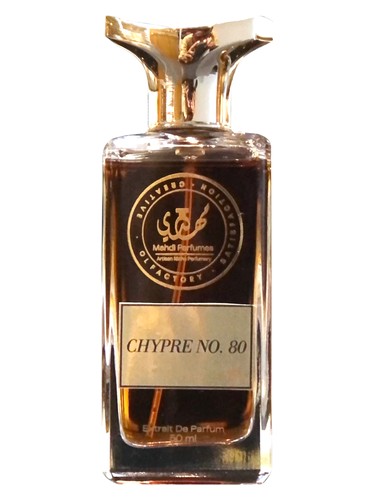 Frasco de Chypre No. 80, de Mahdi Perfumes