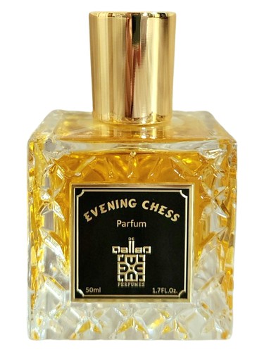 Frasco de Evening Chess, de De Dallad Perfumes Olfactive Galleries