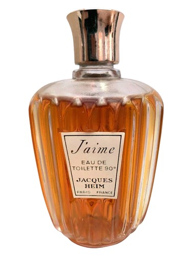 Frasco de J'Aime, de Jacques Heim