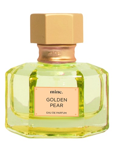 Frasco de Golden Pear, de Mine. Perfumery
