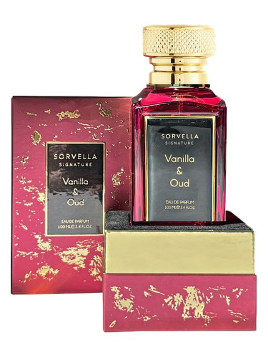 Frasco de Vanilla & Oud, de Sorvella Perfume