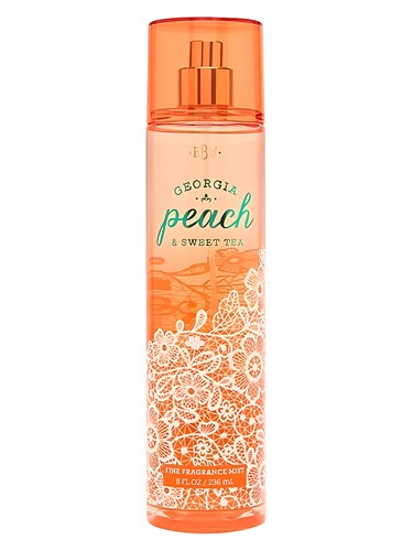 Frasco de Georgia Peach & Sweet Tea, de Bath & Body Works