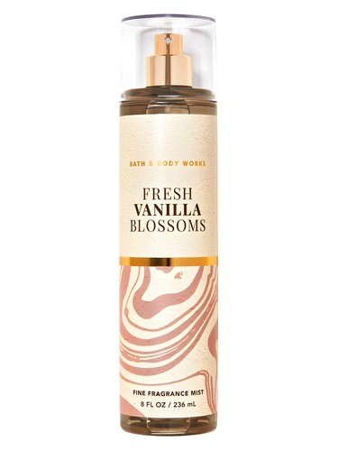 Frasco de Fresh Vanilla Blossoms — Bath & Body Works