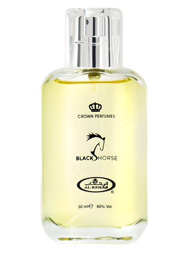 Frasco de Black Horse, de ALREHAB PERFUMES