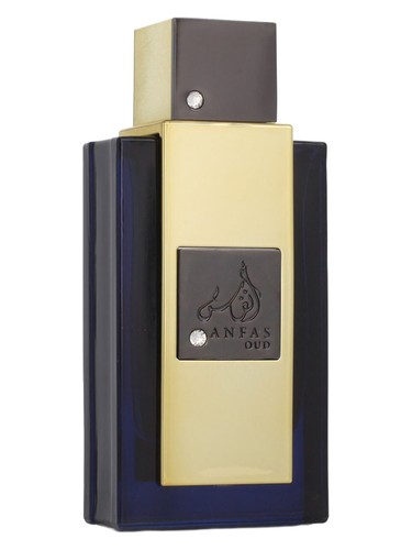 Frasco de Anfas Oud, de Lattafa Perfumes