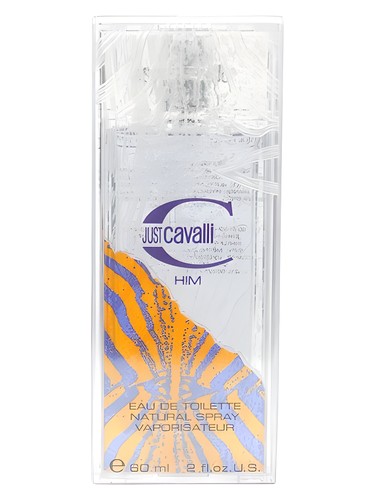 Frasco de Just Cavalli Him, de Roberto Cavalli