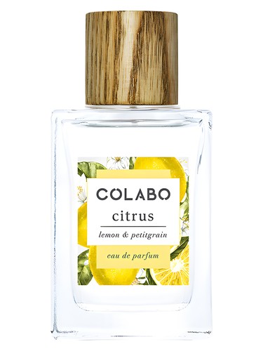 Frasco de Citrus Lemon & Petitgrain, de COLABO