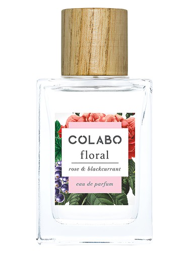 Frasco de Floral Rose & Blackcurrant, de COLABO