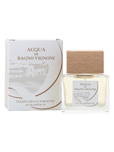 Frasco de Acqua di Bagno Vignoni Eau de Parfum Lei, de Bolgherello